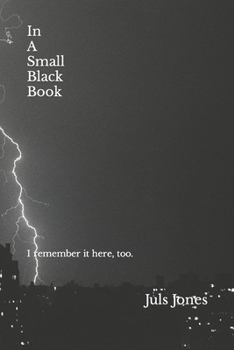 Paperback In A Small Black Book: I remember it here, too. Book