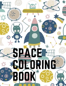 Paperback Space Coloring Book