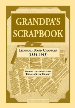 Paperback Grandpa's Scrapbook Book