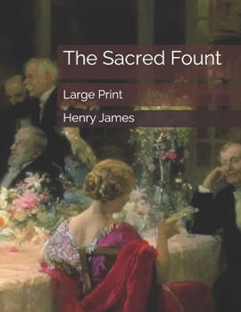 Paperback The Sacred Fount: Large Print Book