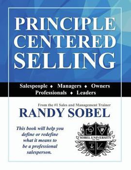 Hardcover Principle Centered Selling Book