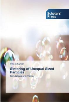 Paperback Sintering of Unequal Sized Particles Book