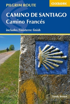 Paperback Camino de Santiago - Camino Francés: Guide with Map Book