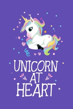 Unicorn at Heart: Awesome Unicorn Sketch book for Kids Who loves UnicornUnicorn Sketch Book 6 x 9 inches 100 PagesPractice Drawing, Paint, Write, DoodlePersonalized Artist Sketchbook, Sketching, Drawi