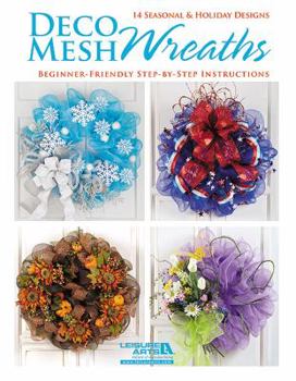 Paperback Deco Mesh Wreaths Book