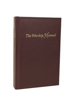 Hardcover The Worship Hymnal, Deep Garnet, Hardcover [Large Print] Book