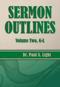 Paperback Sermon Outlines, Volume Two G-L Book