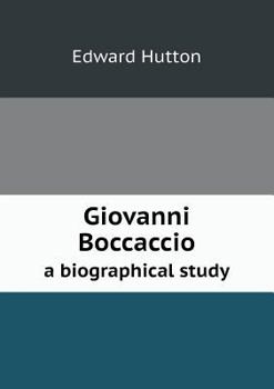 Paperback Giovanni Boccaccio a Biographical Study Book