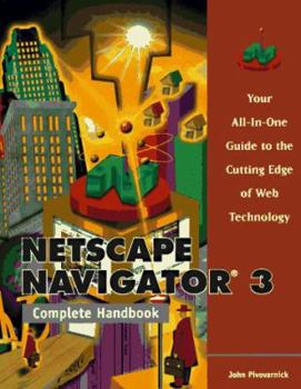 Paperback Netscape Navigator 3 Complete Handbook Book