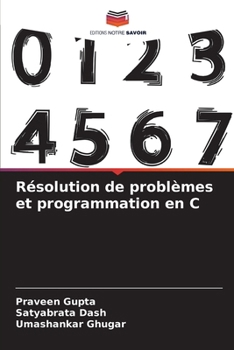 Paperback Résolution de problèmes et programmation en C [French] Book