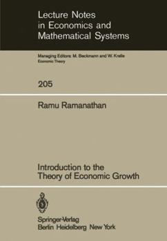 Paperback Introduction to the Theory of Economic Growth Book