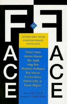 Paperback Face to Face: Interviews with Contemporary Novelists Book