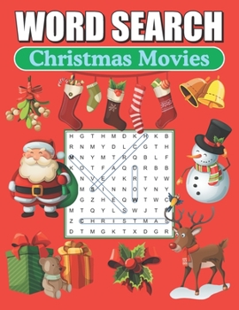 Word Search Christmas Movies : Large Print Word Find Puzzles