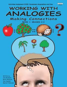 Paperback Working with Analogies Grades 2-3 Book