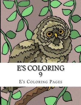 Paperback E's Coloring 9 Book