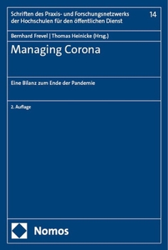 Paperback Managing Corona: Eine Bilanz Zum Ende Der Pandemie [German] Book