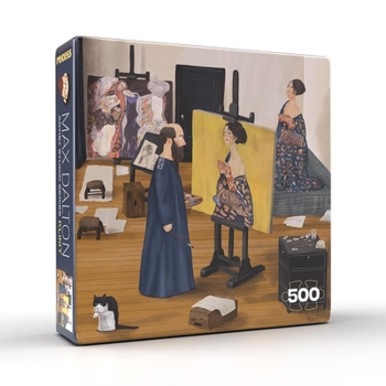 Misc. Max Dalton Artist Studio Puzzle Series: Klimt: A 500 Piece Jigsaw Puzzle by Max Dalton Book
