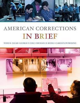 Paperback American Corrections in Brief Book