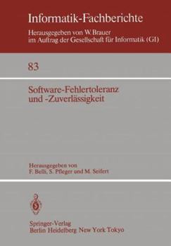 Paperback Software-Fehlertoleranz Und -Zuverlässigkeit [German] Book