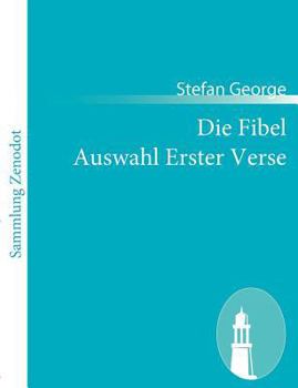 Paperback Die Fibel Auswahl Erster Verse [German] Book