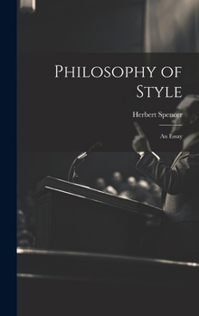 Hardcover Philosophy of Style: An Essay Book