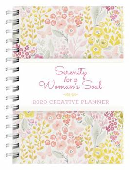Spiral-bound 2020 Creative Planner Serenity for a Woman's Soul Book