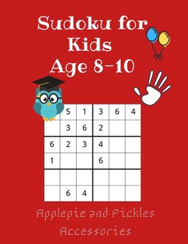 Paperback Sudoku for Kids Age 8-10: Sudoku Puzzle Games for Children and Adults Seniors [Large Print] Book
