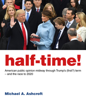 Paperback Half-Time!: American Public Opinion Midway Through Trump's (First?) Term - And the Race to 2020 Book