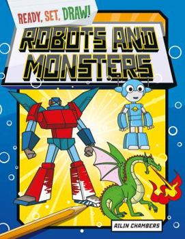 Library Binding Robots and Monsters Book