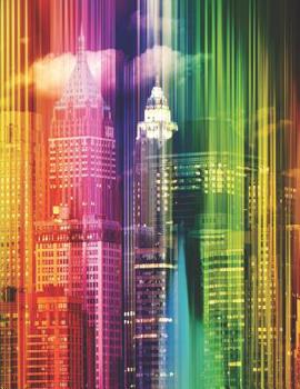 Paperback Cornell Note Taking Notebook: Classic Note Taking System for College and University Students for More Efficient Learning New York Skyline Cityscape Book