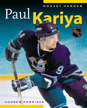 Paperback Hockey Heroes: Paul Kariya Book