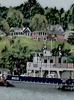 BIG Canvas for - Whatever You Want - 8 X 11 - Bayfield Pier : Your Personal Art Book