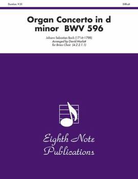 Paperback Organ Concerto in D Minor, Bwv 596: Score & Parts Book