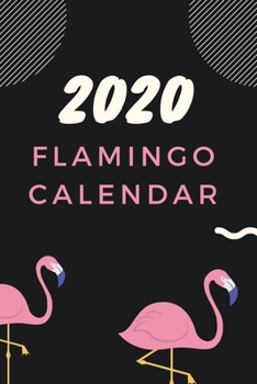 2020 Flamingo Calendar 6x9 : Password Trackers, 2019/2020 Calendar, My Notes, Daily, Monthly, Weekly Planner