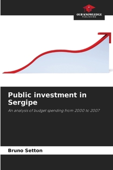 Paperback Public investment in Sergipe Book