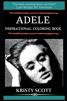 Paperback Adele Inspirational Coloring Book