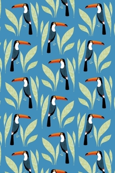 Paperback Weekly Planner: A Week to View Diary and Organizer - Sunday Start with Toucan Pattern Cover Art Book