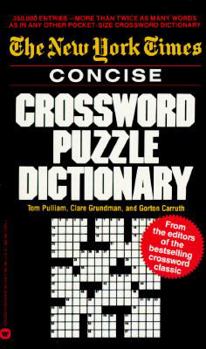 Mass Market Paperback The New York Times Concise Crossword Puzzle Dictionary Book