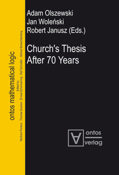 Hardcover Church's Thesis After 70 Years Book