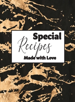 Hardcover Special Recipes Made with Love Book