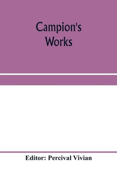 Paperback Campion's works Book