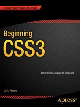 Paperback Beginning CSS3 Book