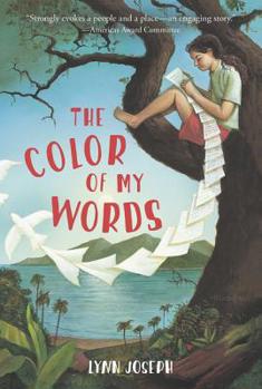 Paperback The Color of My Words Book