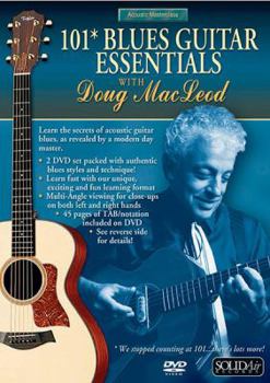 DVD Acoustic Masterclass: Doug MacLeod -- 101 Blues Guitar Essentials, 2 DVDs Book