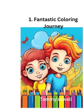 Paperback 1.Fantastic Coloring Journey Book