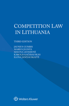 Paperback Competition Law in Lithuania Book