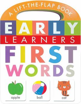 Board book First Words: A Lift-the-Flap Book - Children's Board Book - Educational Book