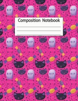 Composition Notebook: Halloween Paper Notebook Journal for Writing and Drawing at Home or School Large (8.5" x 11") 120 Pages