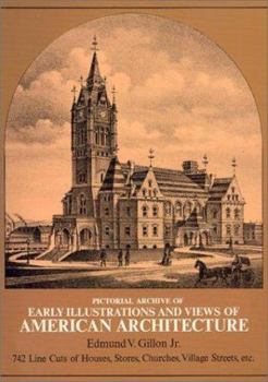 Paperback Pictorial Archive of Early Illustrations and Views of Americna Architecture Book
