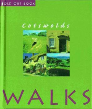 Paperback AA Fold Out Book of Cotswolds Walks (Fold Out Book) Book